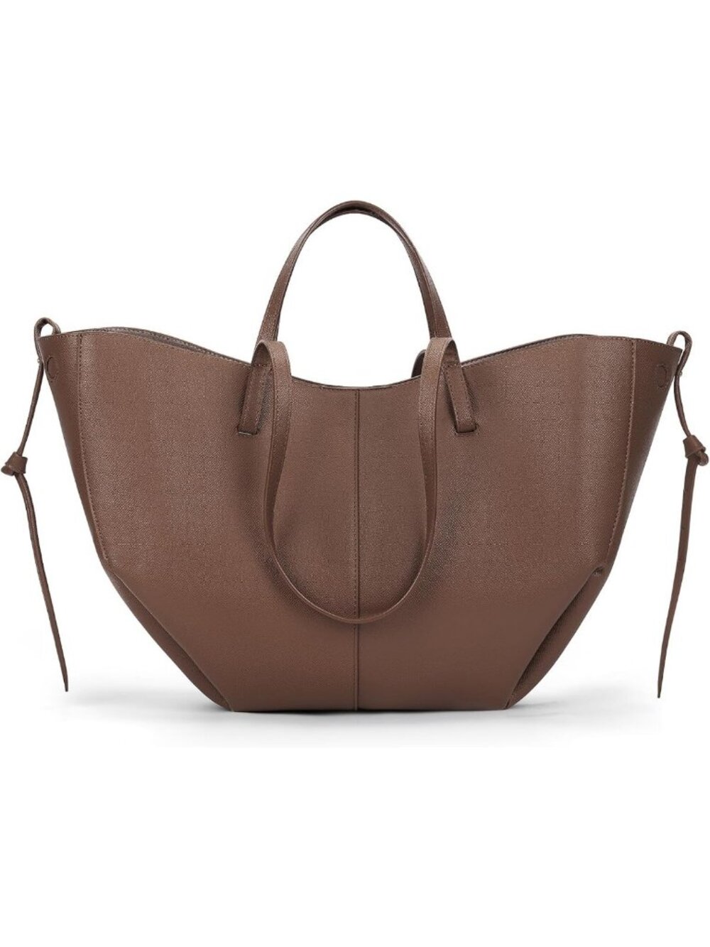 Trendy Faux Leather Tote Bag for Women | Stylish Work & Fall Shoulder Purse